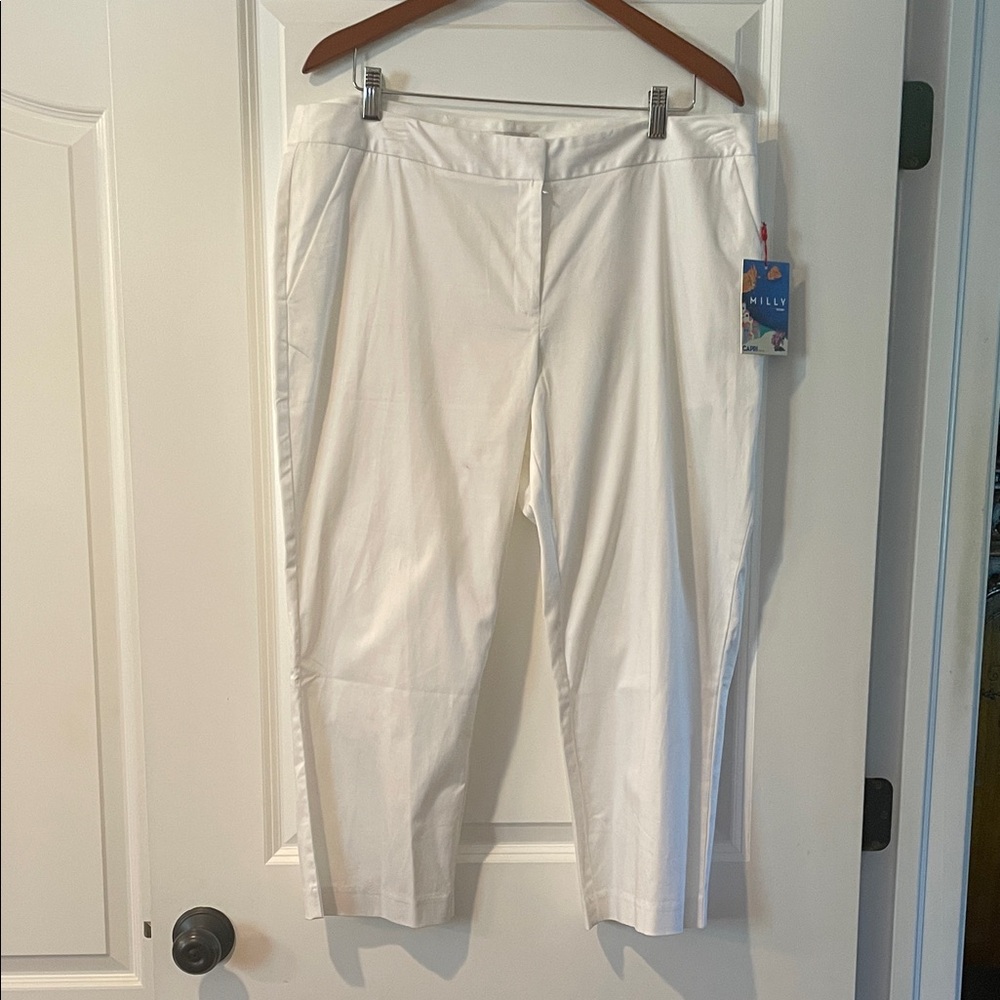 Milly White Pants